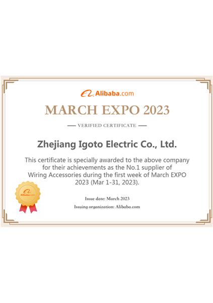 No.1 Supplier of Wiring Accessories in Alibaba